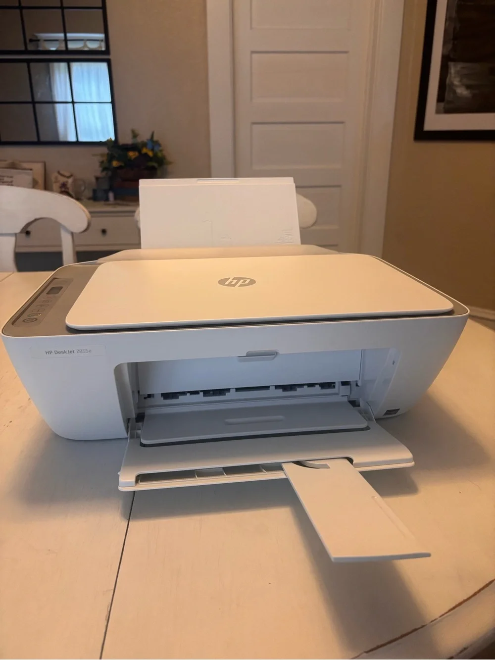 HP White All-in-One Inkjet Printer - DeskJet 2855e